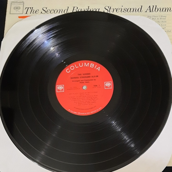 Barbra Streisand- The Second Barbra Streisand Album, Vinyl LP 1963 - Picture 7 of 7